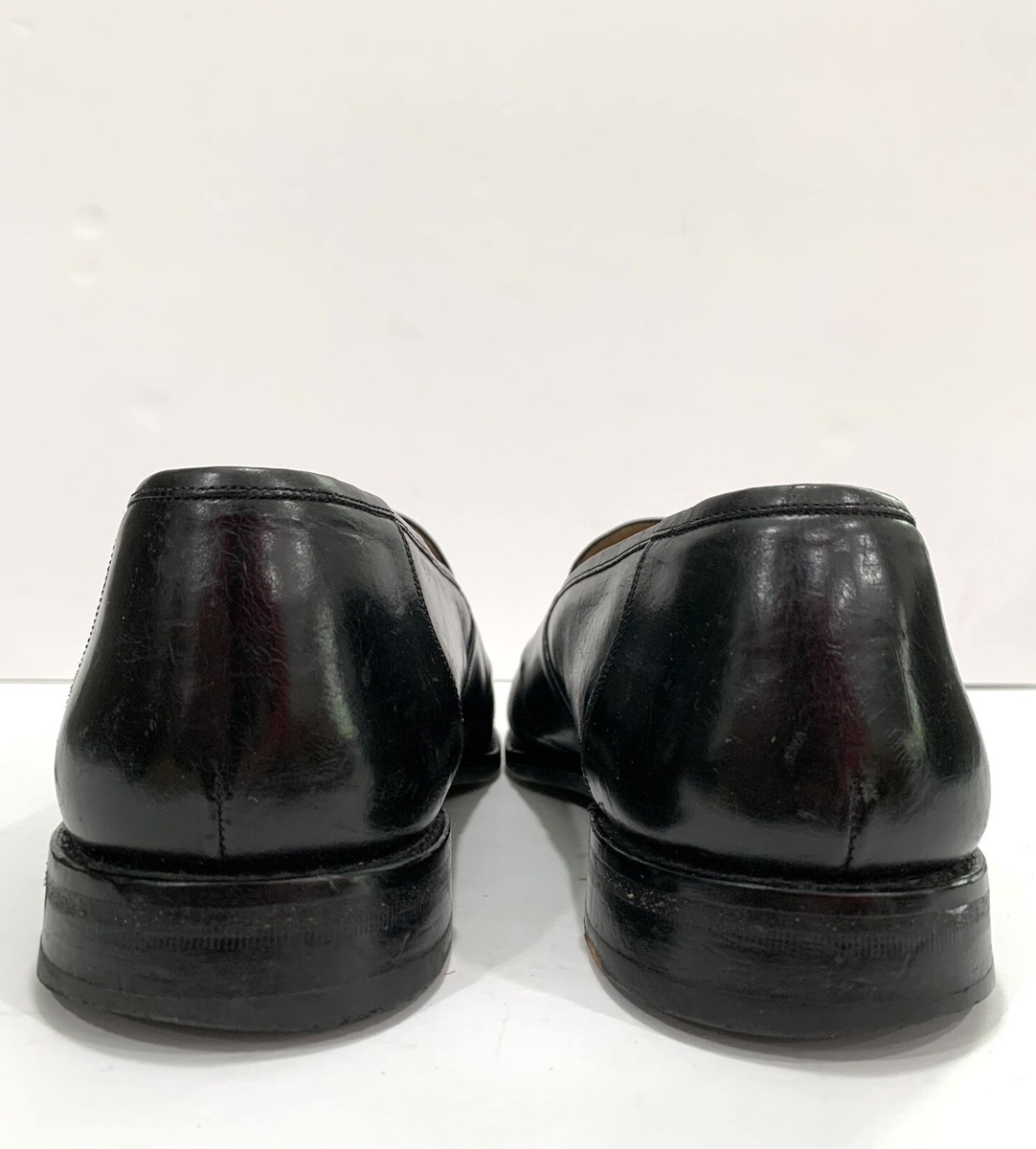 Mezlan Size 9.5 M mens black leather loafers dress shoes | eBay display picture 3