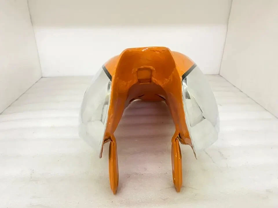 YAMAHA XT TT 500 CROMO Y NARANJA PINTADO TANQUE GASOLINA ACERO 1N5,1977 |Apto para Foto 2 de 4