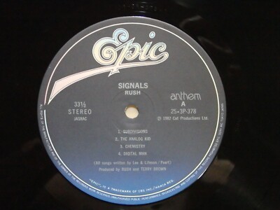 【LP】Rush=ラッシュ/Signals=シグナルズ（25・3P-378） LP】Rush=ラッシュ/Signals=シグナルズ（25・3P-378） - メルカリ