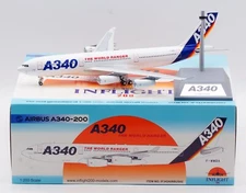 INFLIGHT 1:200 Airbus A340-200 House Color Diecast Aircraft Jet Model F-WWBA