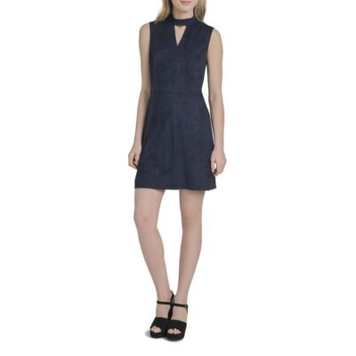 fitted lace wedding dress Suede Jumper Dress L – OMNIA main image 0