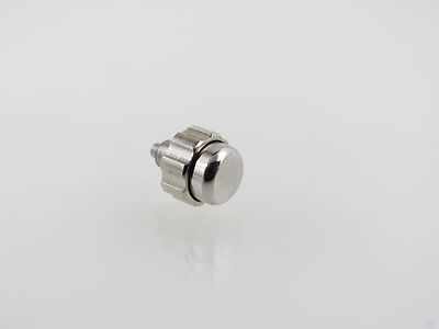New Stainless Steel Friction Fit Watch Pusher 4.9 mm Diameter 