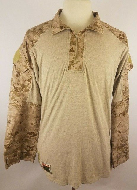 usmc desert marpat combat frog shirt
