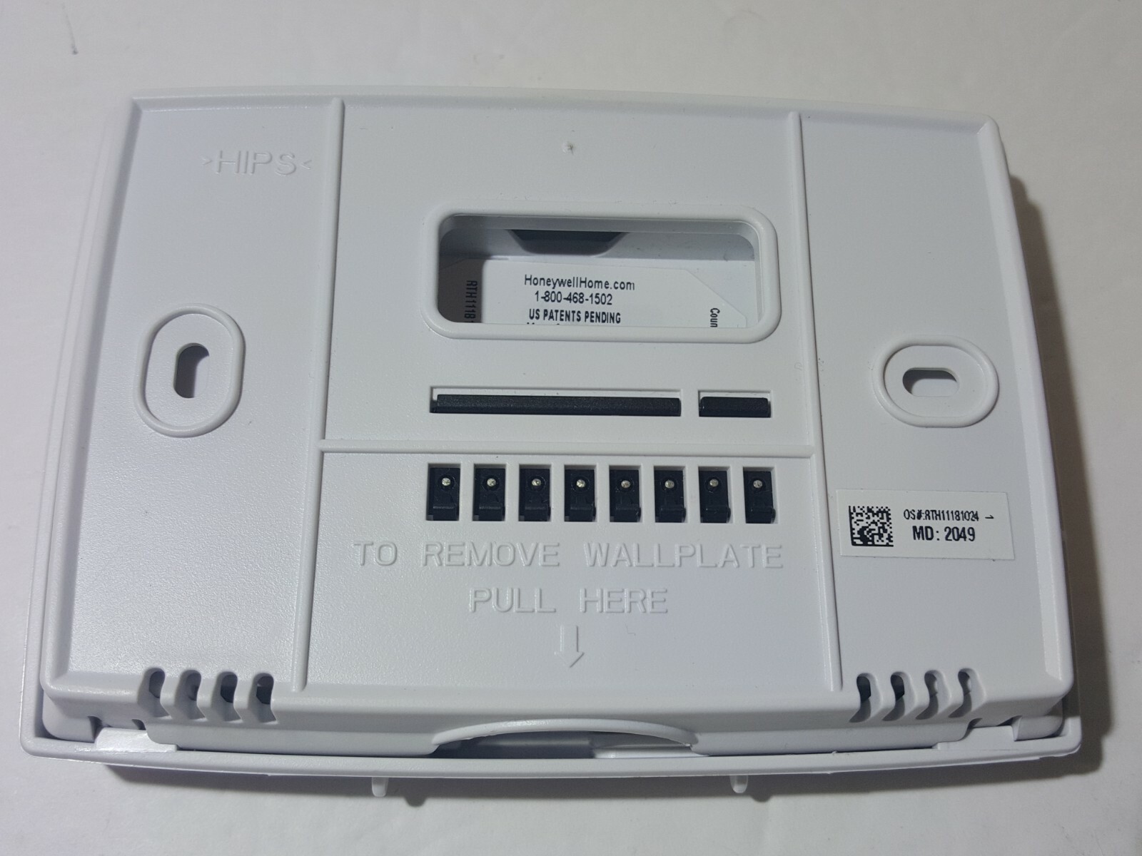 Horizontal Non-Programmable Thermostat RTH111B | eBay