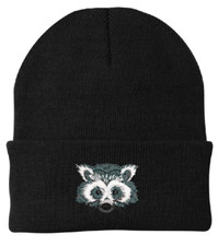 RACOON Beanie Embroidered Cuffed Beanie 10 Colors