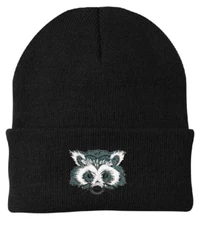 RACOON Beanie Embroidered Cuffed Beanie 10 Colors