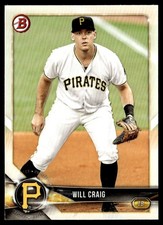 2018 Bowman Prospects Will Craig Pittsburgh Pirates #BP146