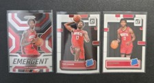 Lotto 3 Card Rookie Panini Tari Eason 2022-23 Houston Rockets Base/inserto 