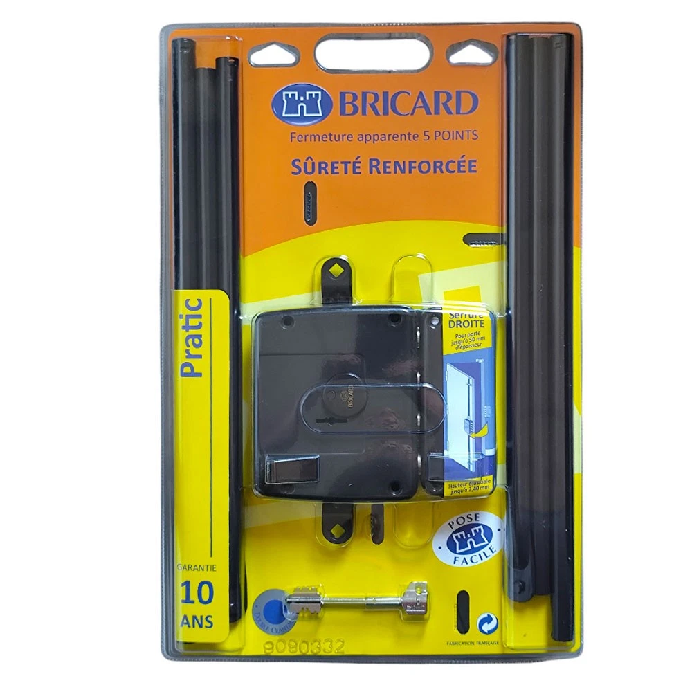FEMX4503HTDHQ2 Serrure 3 points en applique MX4500 HQ2 cylindre 45 mm horizontale à tirage droite MX 4503 HQ2 1 FEMX4503HTDHQ2 Serrure 3 points en applique MX4500 HQ2 cylindre 45 mm horizontale à tirage droite MX 4503 HQ2 1