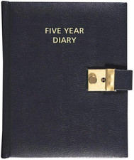 Collins Five Year Diary - Black