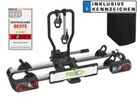 Eufab FahrradträGer PROBC2+ FüR 2 FahrräDer E-Bike Vw Bus +Tasche +Kennzeichen