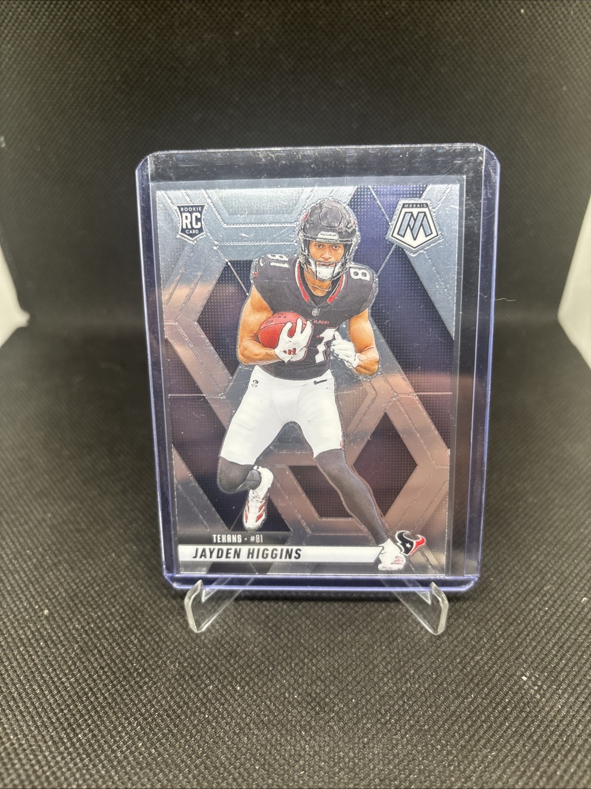 2025 Mosaic Jayden Higgins #346 Rookie RC Houston Texans