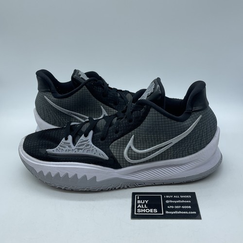 Size 12 - Nike Kyrie 4 TB Low Black Wolf Grey Suede Leather (DA7803-003) - Picture 1 of 8
