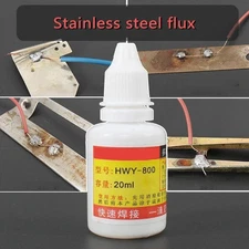 20ml Stainless Steel Flux Soldering Paste Stainless Steel Liquid Solder Tool NEW