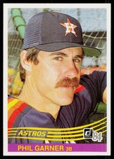 Phil Garner 1984 Donruss #354 Houston Astros