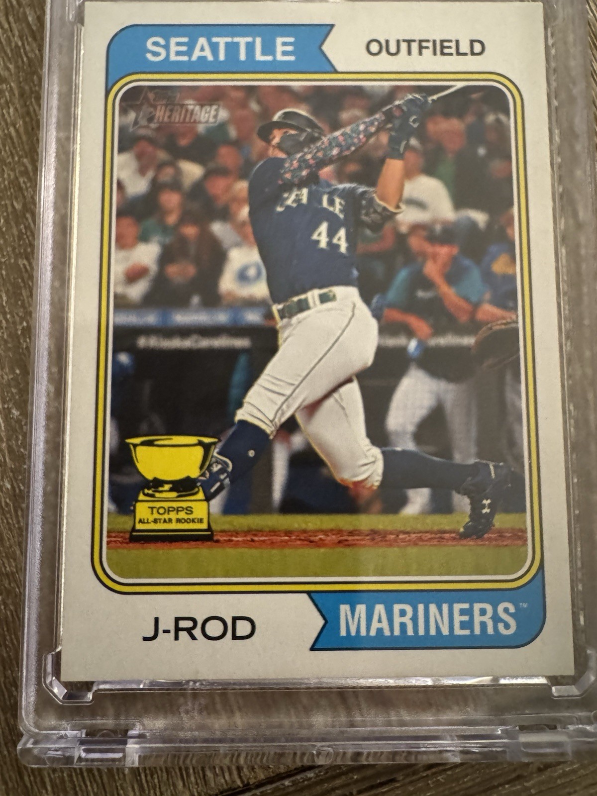 2023 Topps Heritage - Nickname Variation Julio Rodriguez #18