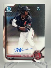 2022 1st Bowman Chrome Ryan Bliss AUTO
