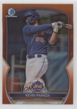 2023 Bowman Draft Chrome Orange Refractor 19/25 Kevin Parada #BDC-32 18vm