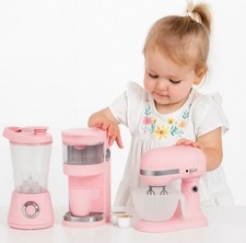 Member Marks Girl Kitchen Playset Toy Kids Gourmet Appliance Gift 3 To up