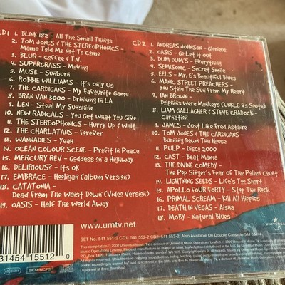 Reloaded CD Rock Pop Compilation 2000 Universal Music TV Oasis