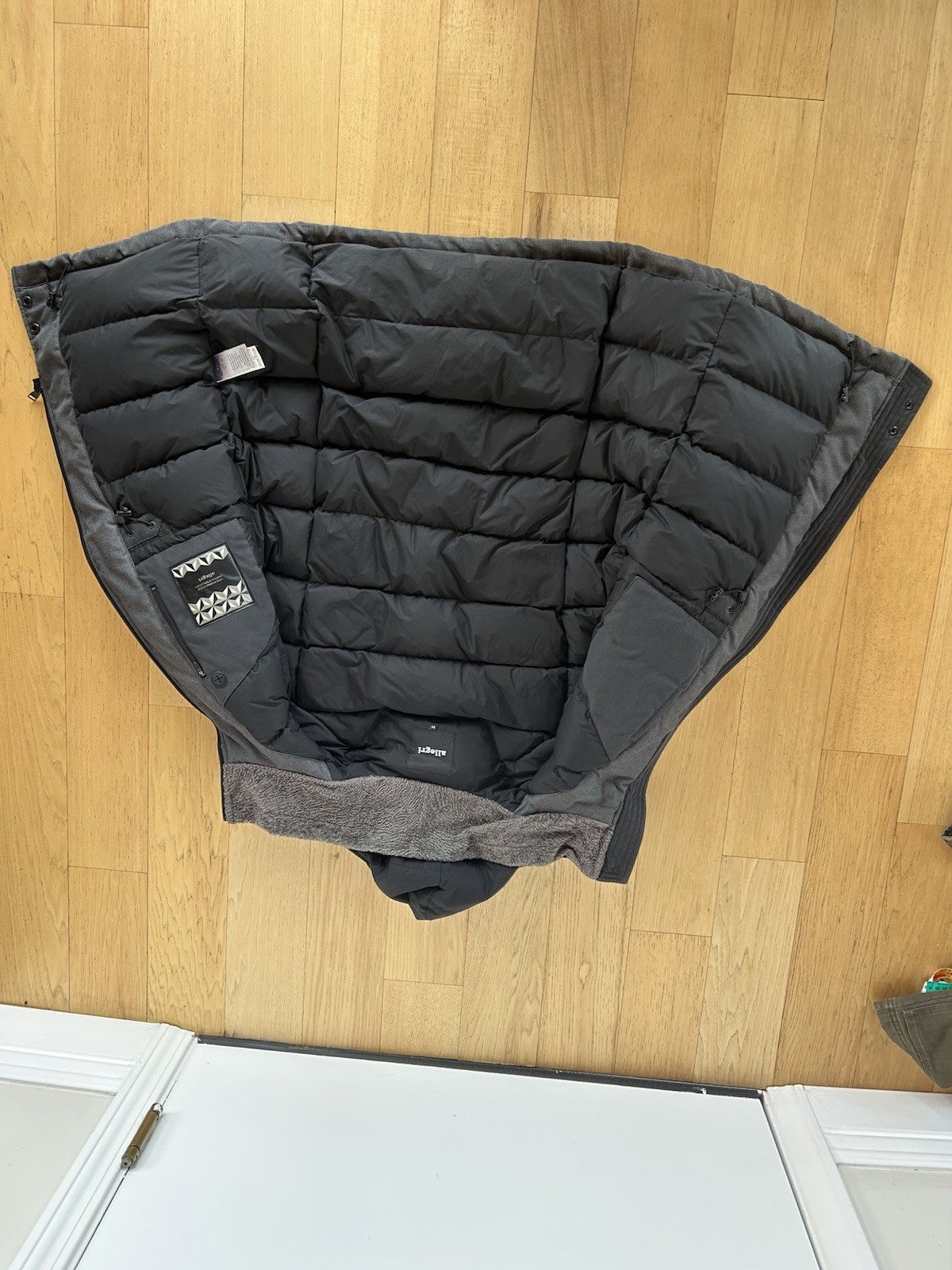 Allegri Parka Real Goose Down Jacket Men's Size 54 Made In Italy image 4