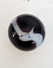Vintage Marble - Alley Swirl .63" Purple, Blue  White