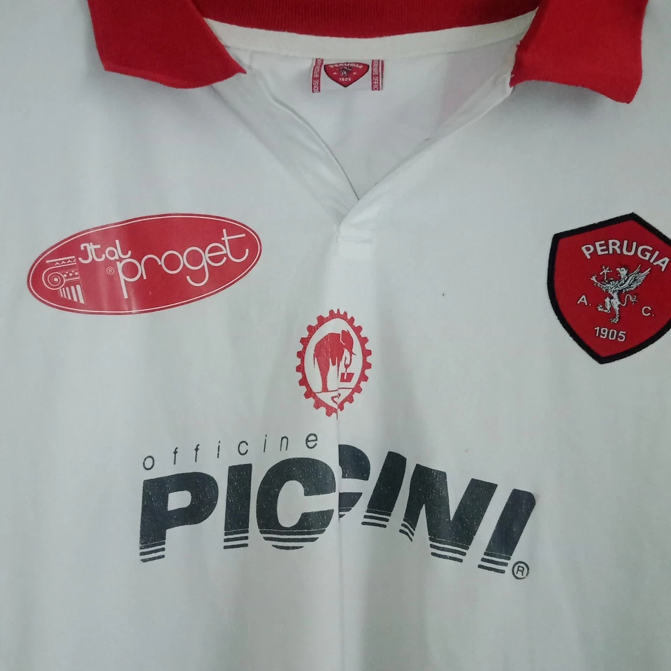 PERUGIA 1 2013/14 WORN/ISSUED? Frankie Garage Maglia Lega Pro Portiere Shirt XL - Immagine 4 di 4