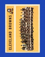 1960 Topps Set-Break # 31 Cleveland Browns EX-EXMINT *GMCARDS*