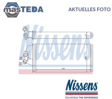 72036 WÄRMETAUSCHER INNENRAUMHEIZUNG NISSENS FÜR MERCEDES-BENZ VITO,V-CLASS