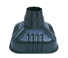 Plastic Concrete Footing Form, 22 in. x 22 in. x 16.5 in., 6 in. Base Thickness