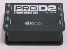 Radial Engineering Pro D2 Passive Stereo DI Box, 2-Channel Direct Box