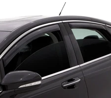 AVS Smoke 4-pc In-Channel Ventvisor Auto Ventshade for 14-20 Nissan Rogue 194827