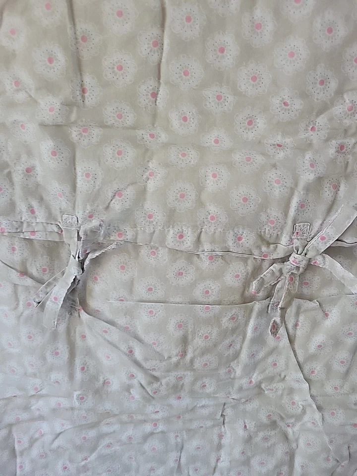 Fundas acolchadas Pottery Barn Abigail 2 estándar ~ floral rosa púrpura Foto 4 de 4