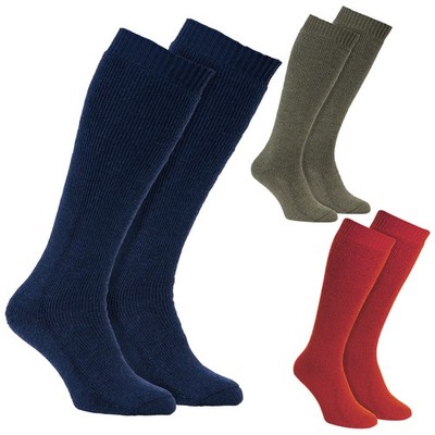HJ Hall - Men s Long Wool Hiking Socks Fully Cushioned Warm Durable