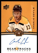 2023-24 UPPER DECK BRUINS CENTENNIAL BEAR TRACKS AUTO CHARLIE COYLE #BT-CC