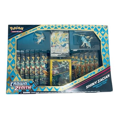NEW Pokémon TCG Crown Zenith Premium Figure Collection Shiny Zacian