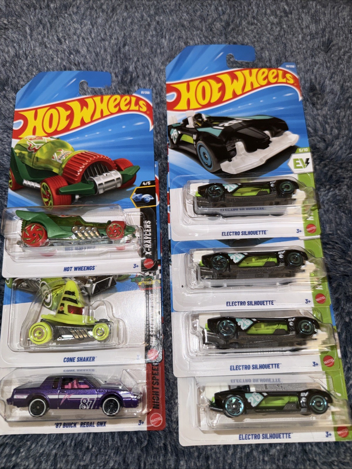 Hot Wheels Treasures Hunt 7 Car Lot
