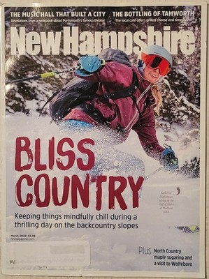 New Hampshire Magazine March 2020 - Bliss Country Skiing