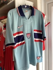 USA Nike Football Shirt 95-97 Season Men’s Soccer Jersey Size Medium Vgc