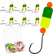 Pompano Rig Saltwater Surf Fishing Rigs   Double Drop Leader Rigs W/ Hooks