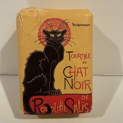 Vintage Disney Parks Bar Soap Souvenir Le Blanc Chat Noir France