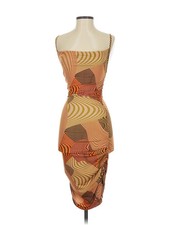 PrettyLittleThing Women Brown Cocktail Dress 2