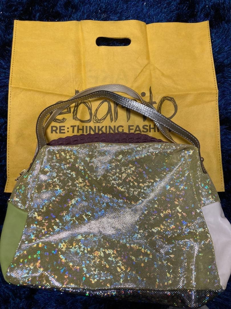 ebarrito Handmade Leather Patchwork Bag Multicolo… - image 1