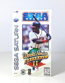 World Series Baseball II (Sega Saturn, 1996) CIB Tested