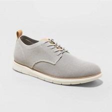 NIB Goodfellow Co Men's Gray Kev Knit Dress Shoes Size 10