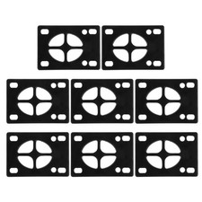 16 St&uuml;ck Skateboard-Riser-D&auml;mpfungspads, 6 mm dicke universelle