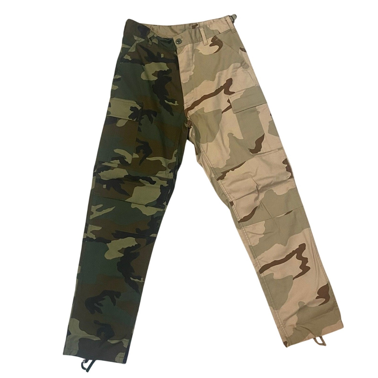 Rothco Men's S Regular Green Tan Camo Pants