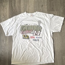 Chase Authentics Tony Stewart 2011 NASCAR Sprint Cup Champion White T-Shirt XL