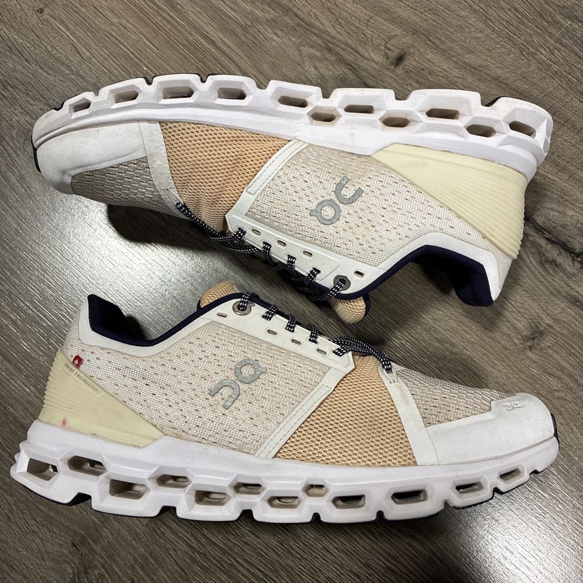 On Cloudstratus White/Almond for sale | eBay
