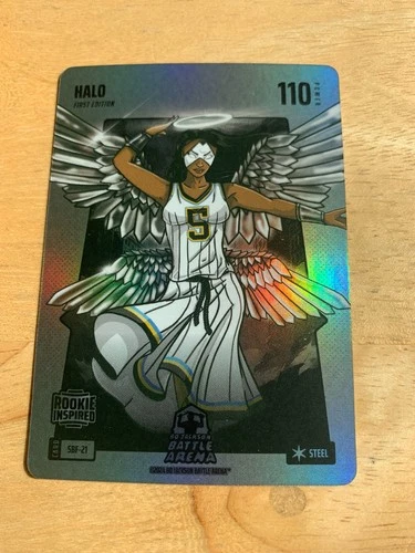 2024 Bo Jackson Battle Arena HALO Angel Reese Silver Battlefoil Steel #SBF-21